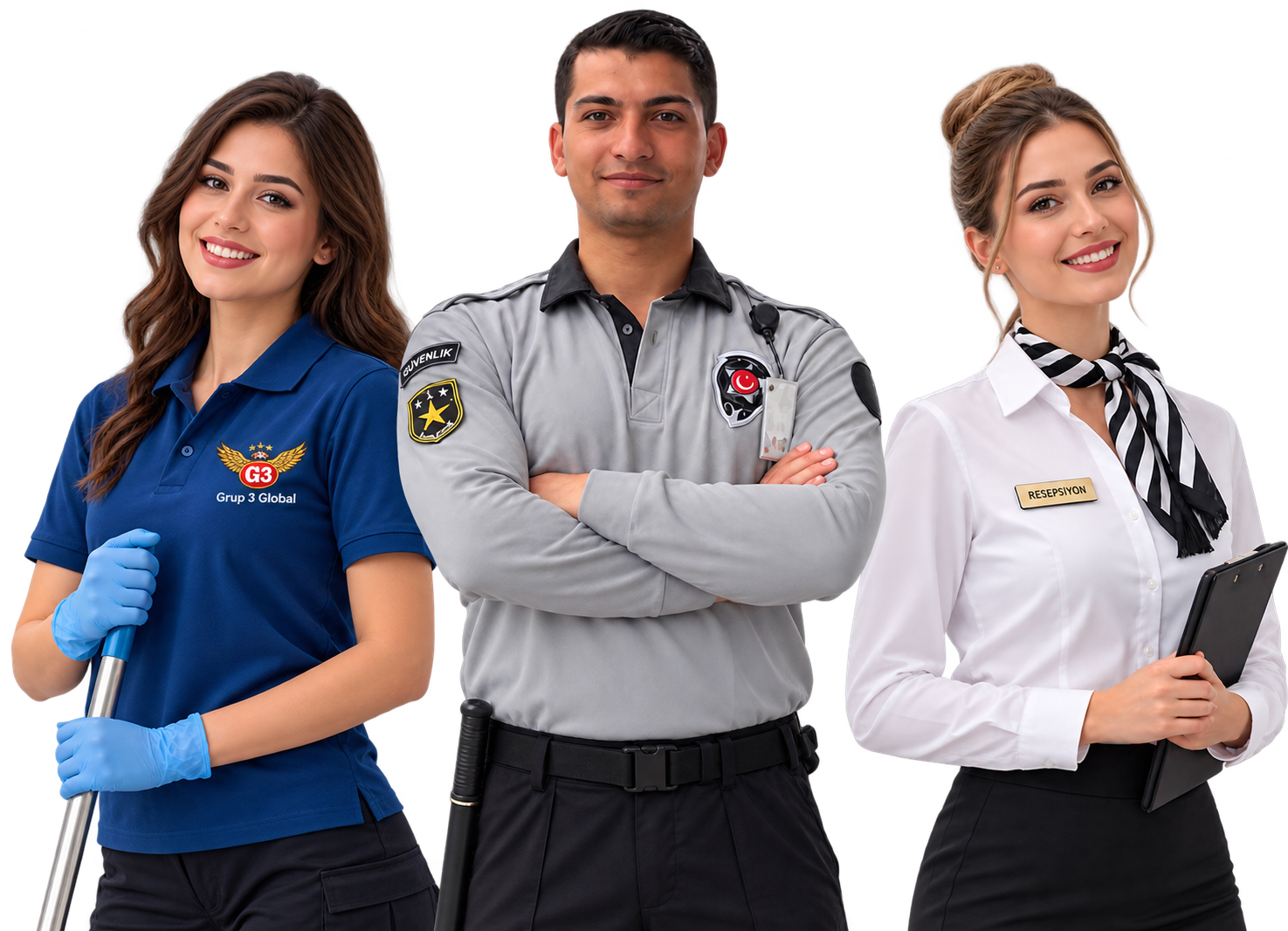 Grup3 Özel Güvenlik ve Entegre Çözümler ekibi